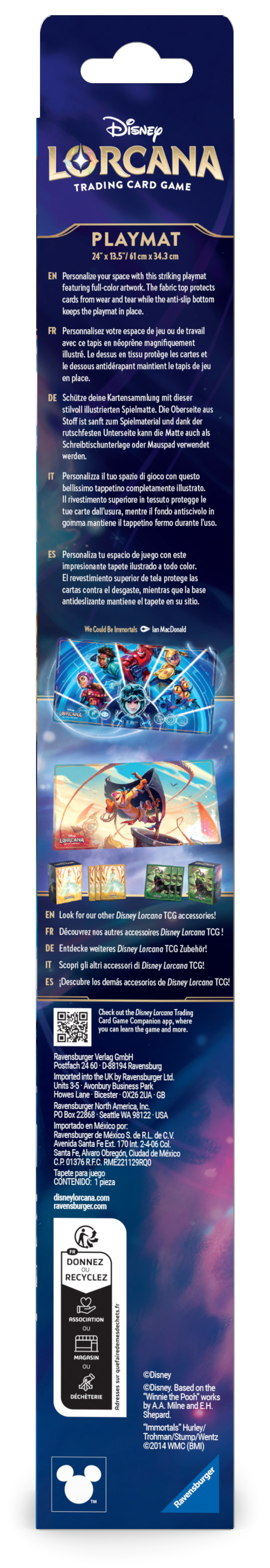 Disney Lorcana Playmat B - Big Hero 6 - Archazia's Island Set 7 EN