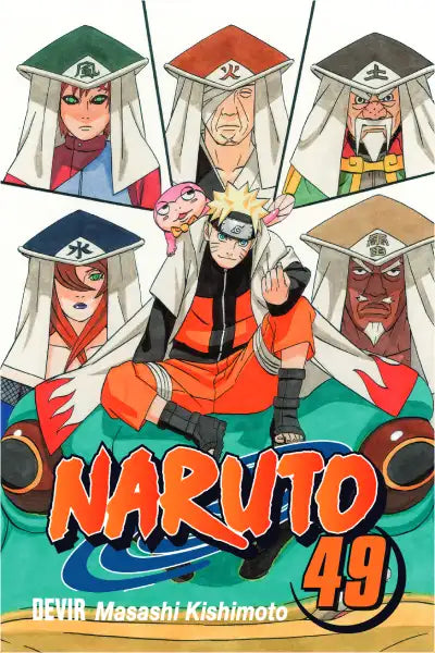 Naruto 49: O início da reunião dos cinco kage
