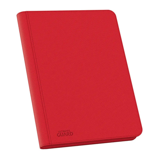 Binder Ultimate Guard Zipfolio 360 18-Pocket Xenoskin, cor vermelha