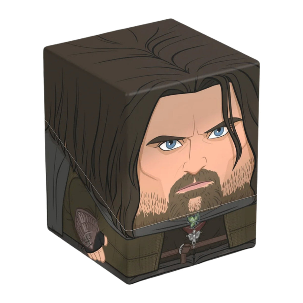 Deck box Squaroes The Lord of the Rings, arte LOTR006, Aragorn