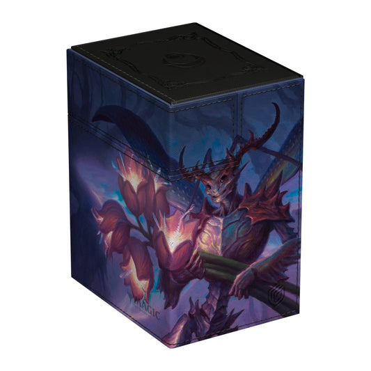 Deck box Ultimate Guard Flip'n'Tray 133+ Xenoskin Magic: The Gathering Lorwyn Eclipsed, arte Bitterbloom Bearer