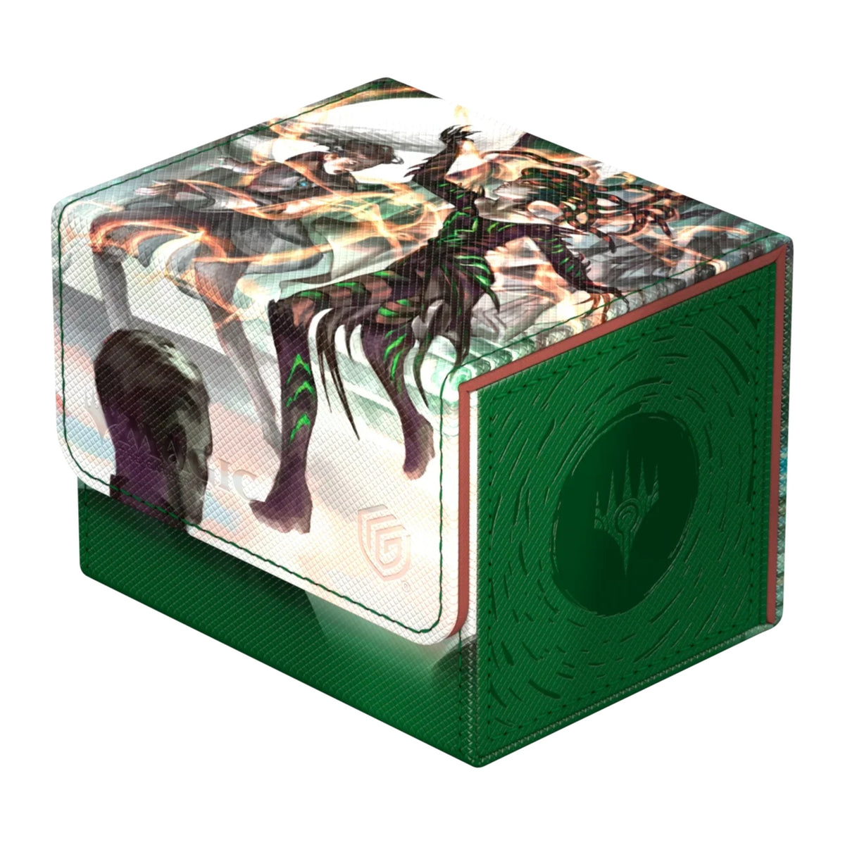 Deck box Ultimate Guard Sidewinder 100+ Xenoskin Magic: The Gathering Reality Fracture, design Vraska, Petrifying Assassin