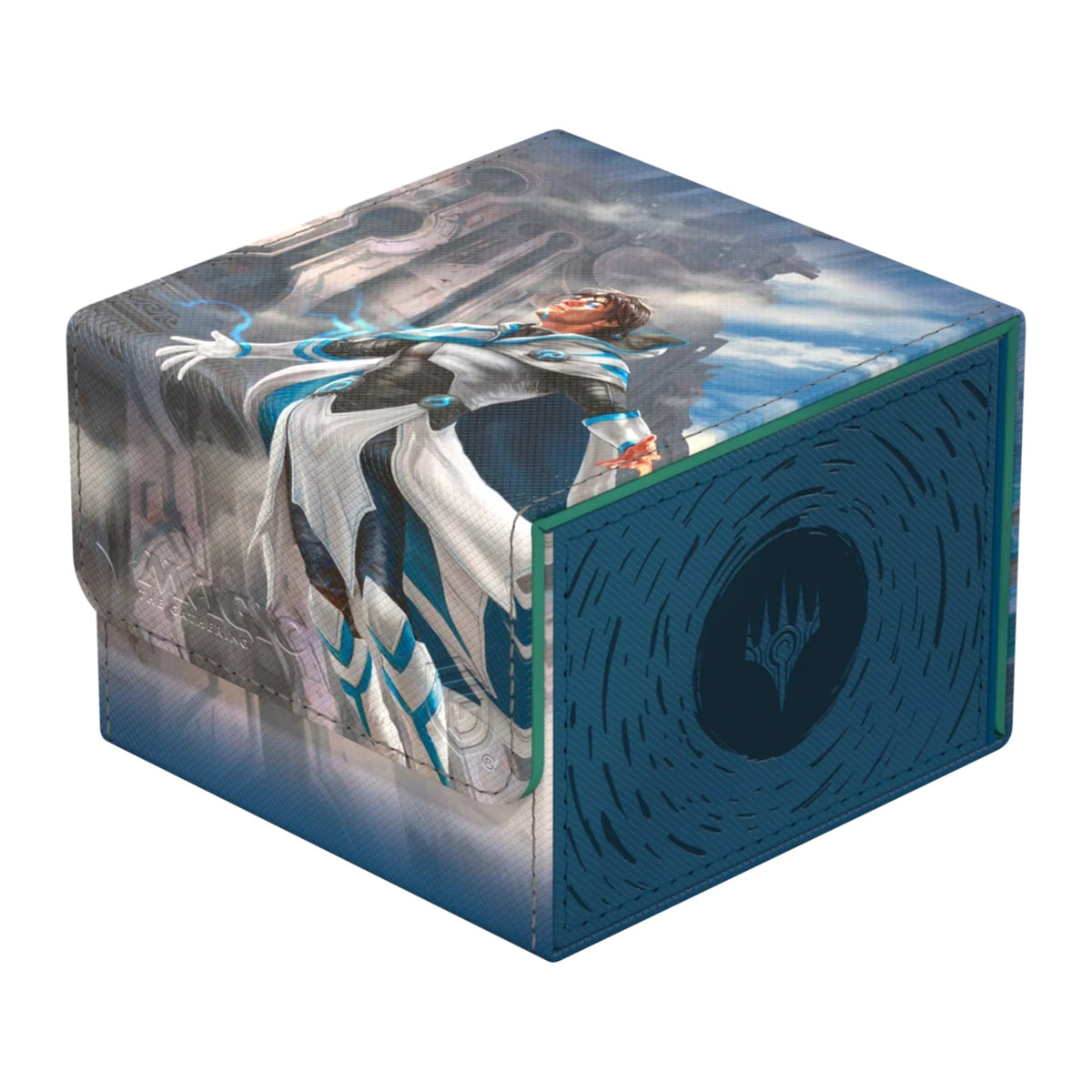 Deck box Ultimate Guard Sidewinder 133+ Xenoskin Magic: The Gathering Reality Fracture, design Jace, Building Reality