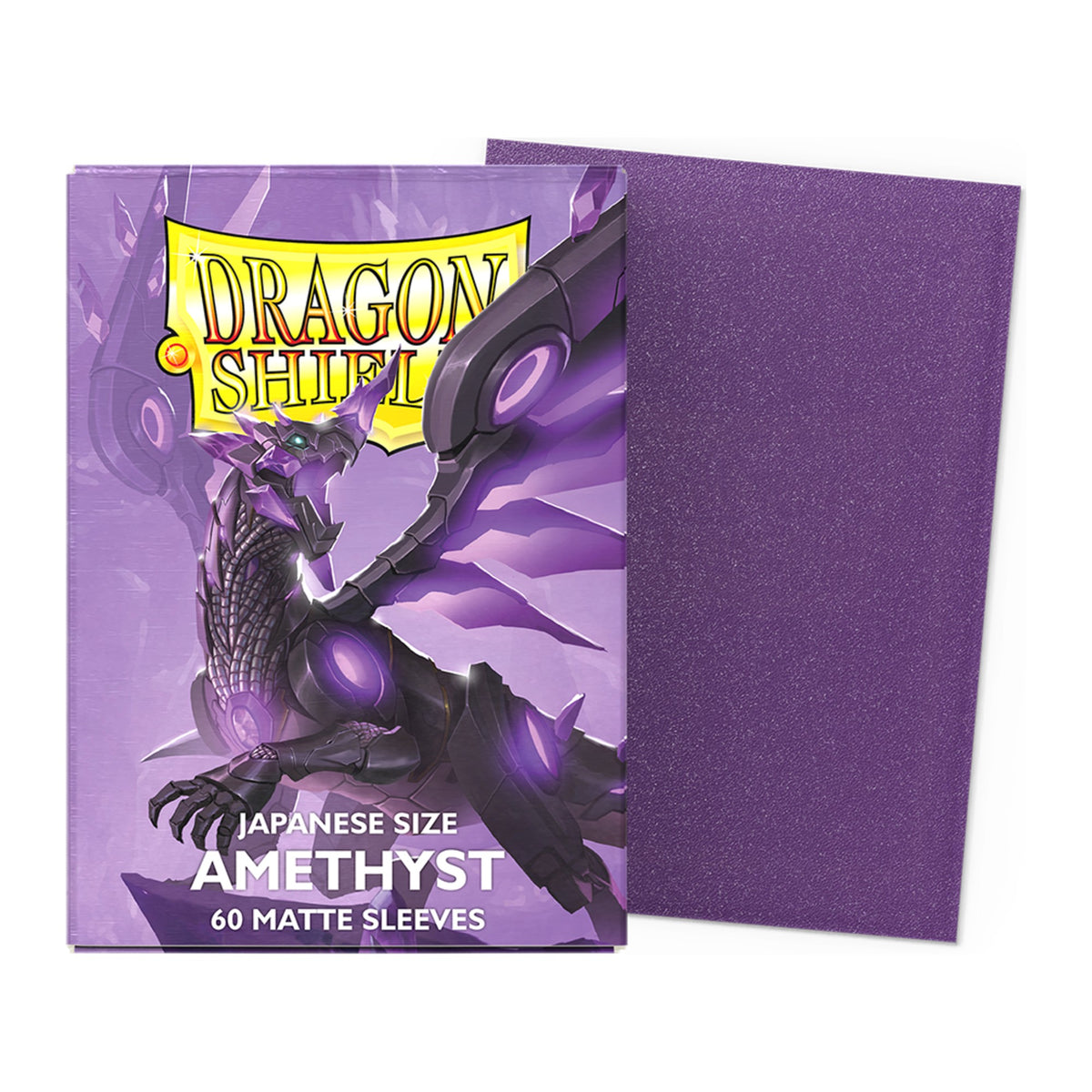 Dragon Shield Japanese Matte Sleeves Small (60), cor Amethyst