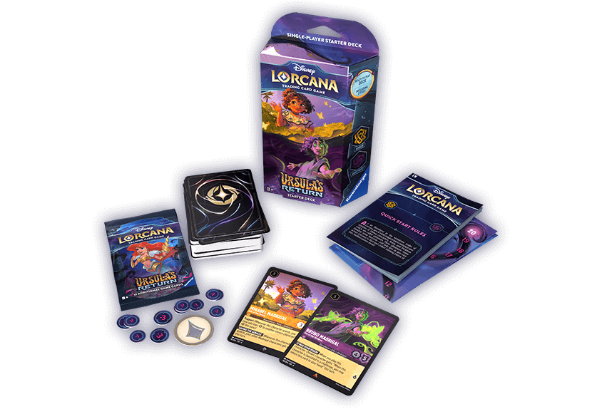 Disney Lorcana Ursulas Return Starter Deck EN AMBER AND AMETHYST