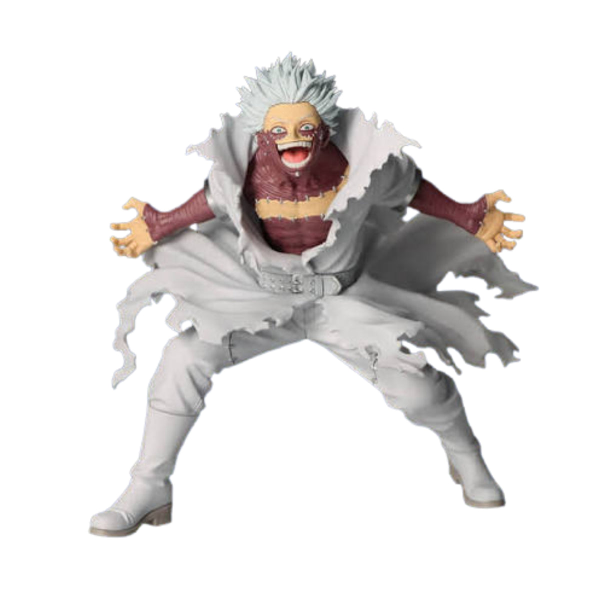 Figura Dabi The Evil Villains 13 cm de My Hero Academia, vista de frente
