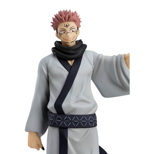 Figura Sukuna Pop Up Parade 17 cm de Jujutsu Kaisen, pormenor do tronco e do rosto