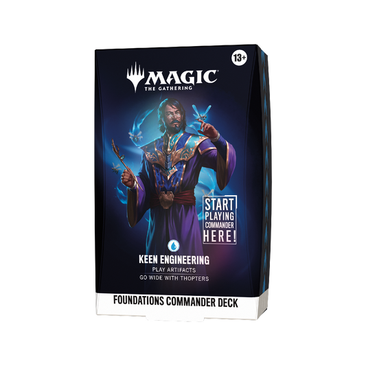 Magic Foundations Commander Deck EN – Keen Engineering