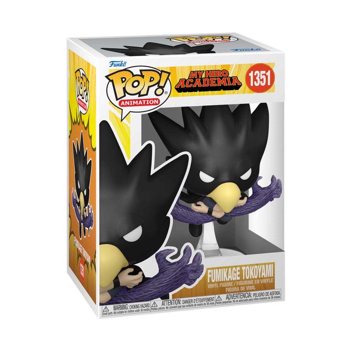 My Hero Academia POP! Animation Vinyl Figure Tokoyami (FA) 9 cm