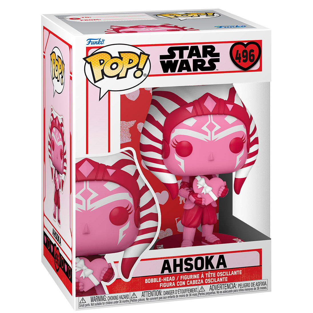 POP figure Star Wars Valentines Ahsoka