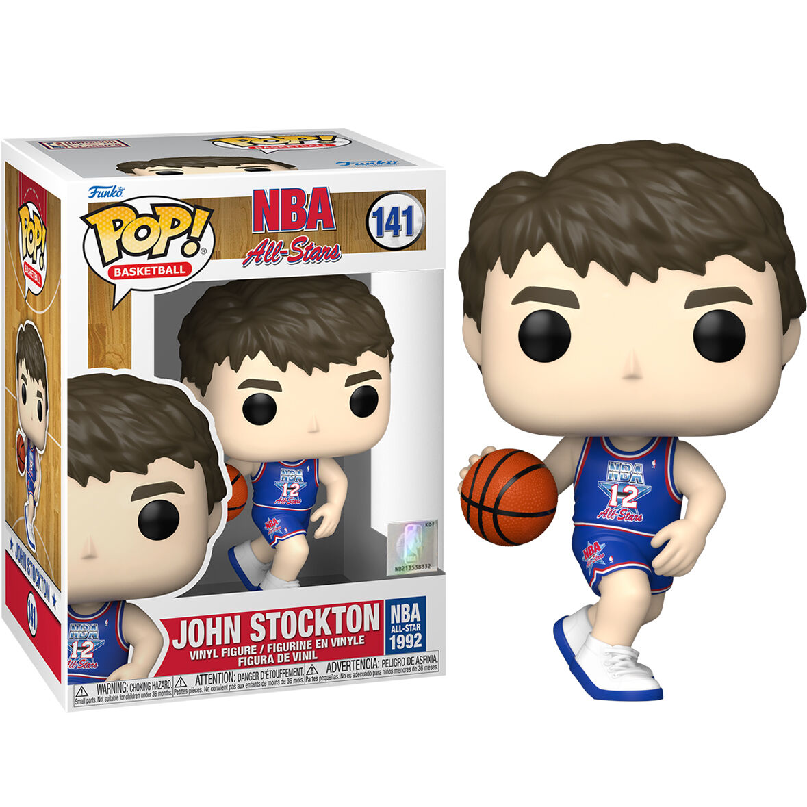 POP figure NBA All Star John Stockton 1992