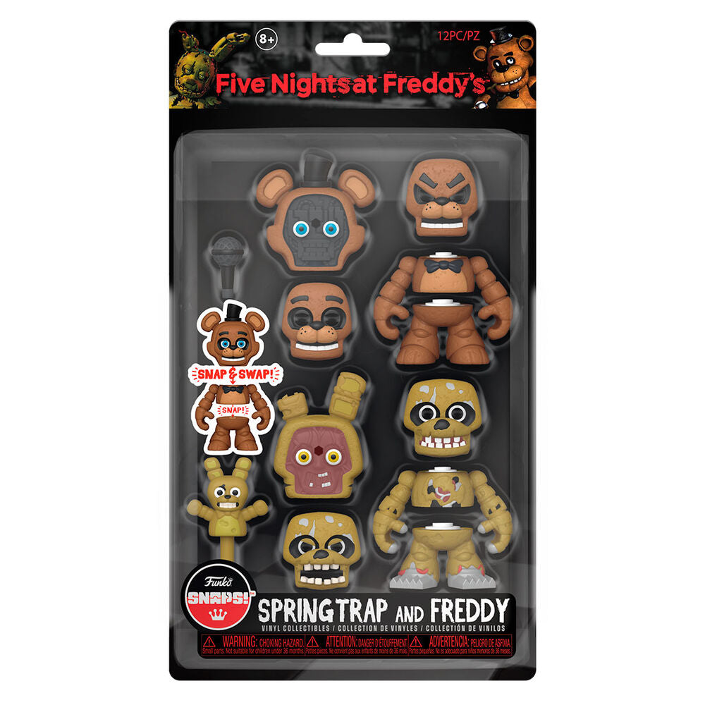 POP pack 2 figures Five Nights at Freddy's Springtrap and Freddy
