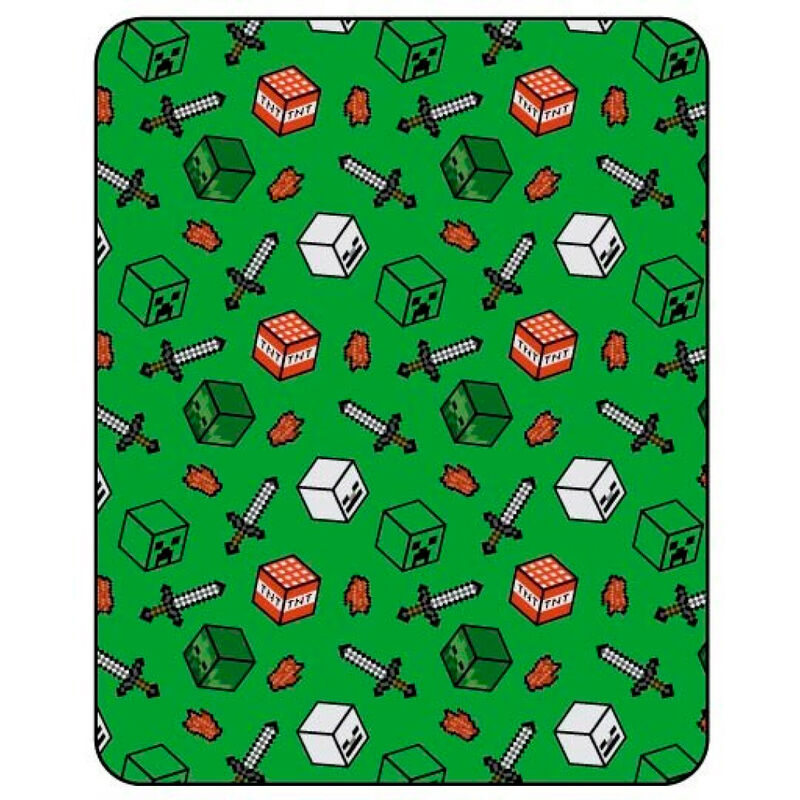 minecraft coral blanket