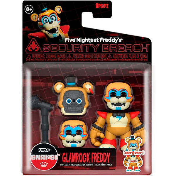 Snaps! figure Five Nights at Freddy's Glamrock Freddy