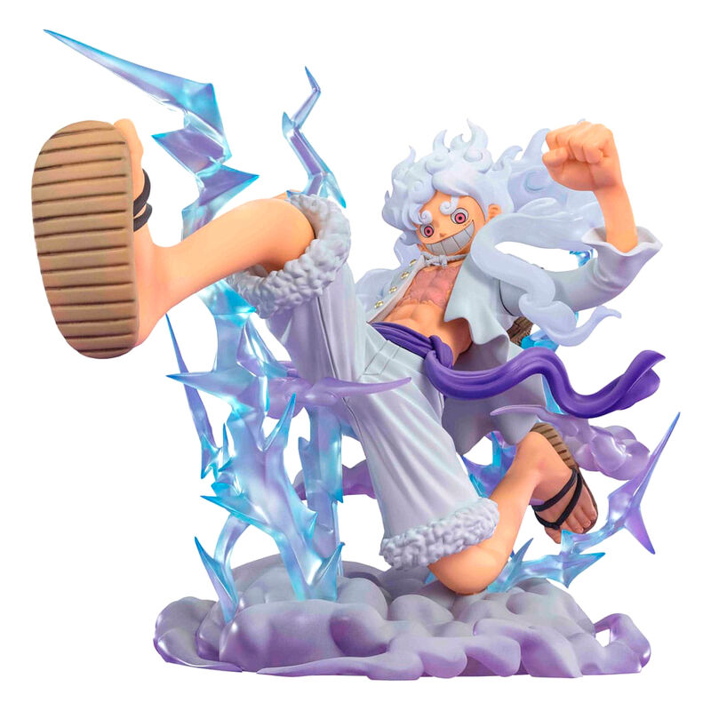 One Piece Monkey D. Luffy Gear 5 Giant Figuarts Zero figure 30cm
