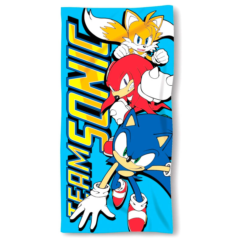 Sonic The Hedgehog microfiber beach towel