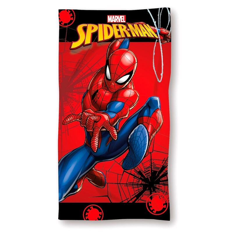 Marvel Spiderman microfiber beach towel