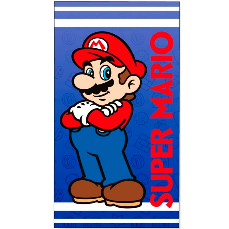 Super Mario Bros cotton beach towel