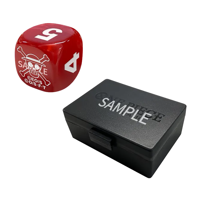 One Piece Card Game Official Dice and Dice Case