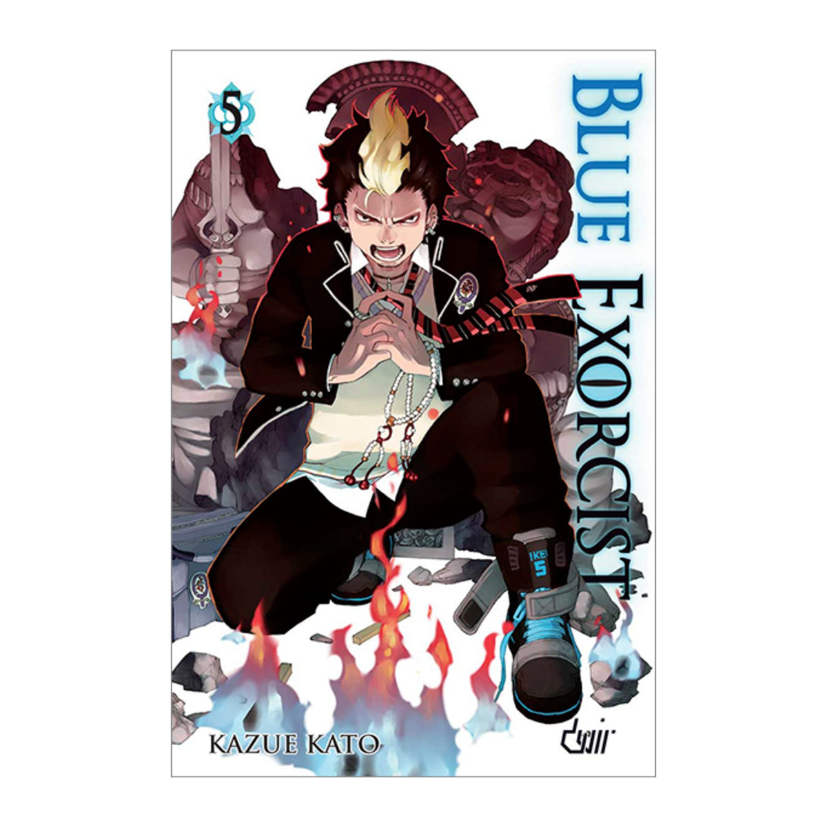 Capa do manga Blue Exorcist volume 05, edição em português