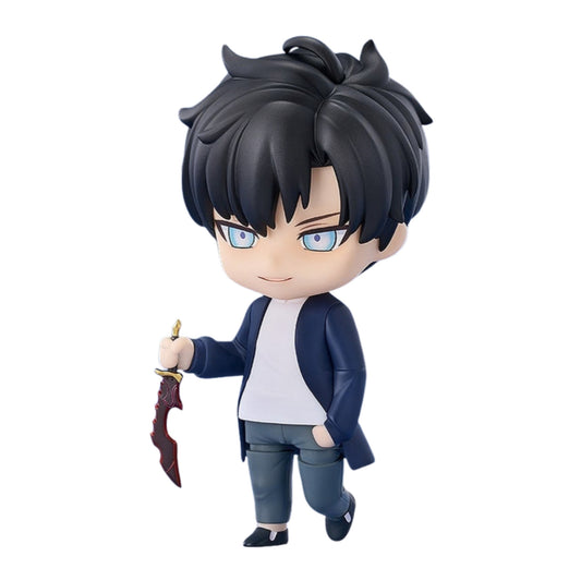 Figura Nendoroid Doll Sung Jinwoo 10 cm de Solo Leveling, com o punhal