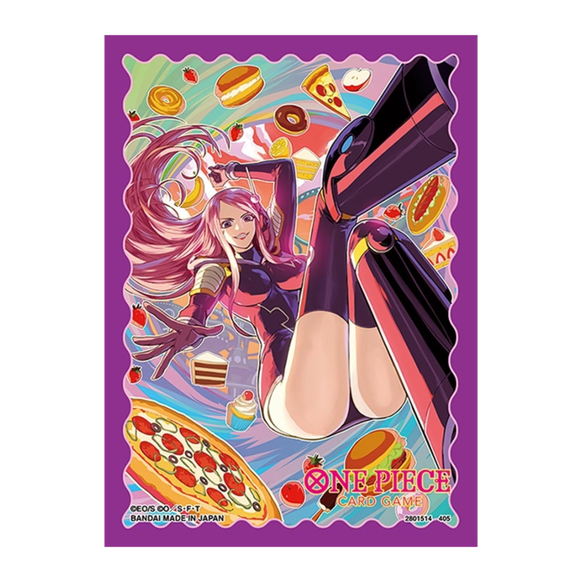 One Piece Card Game Official Sleeves TCG+ Store Edition Vol.5, arte Jewelry Bonney