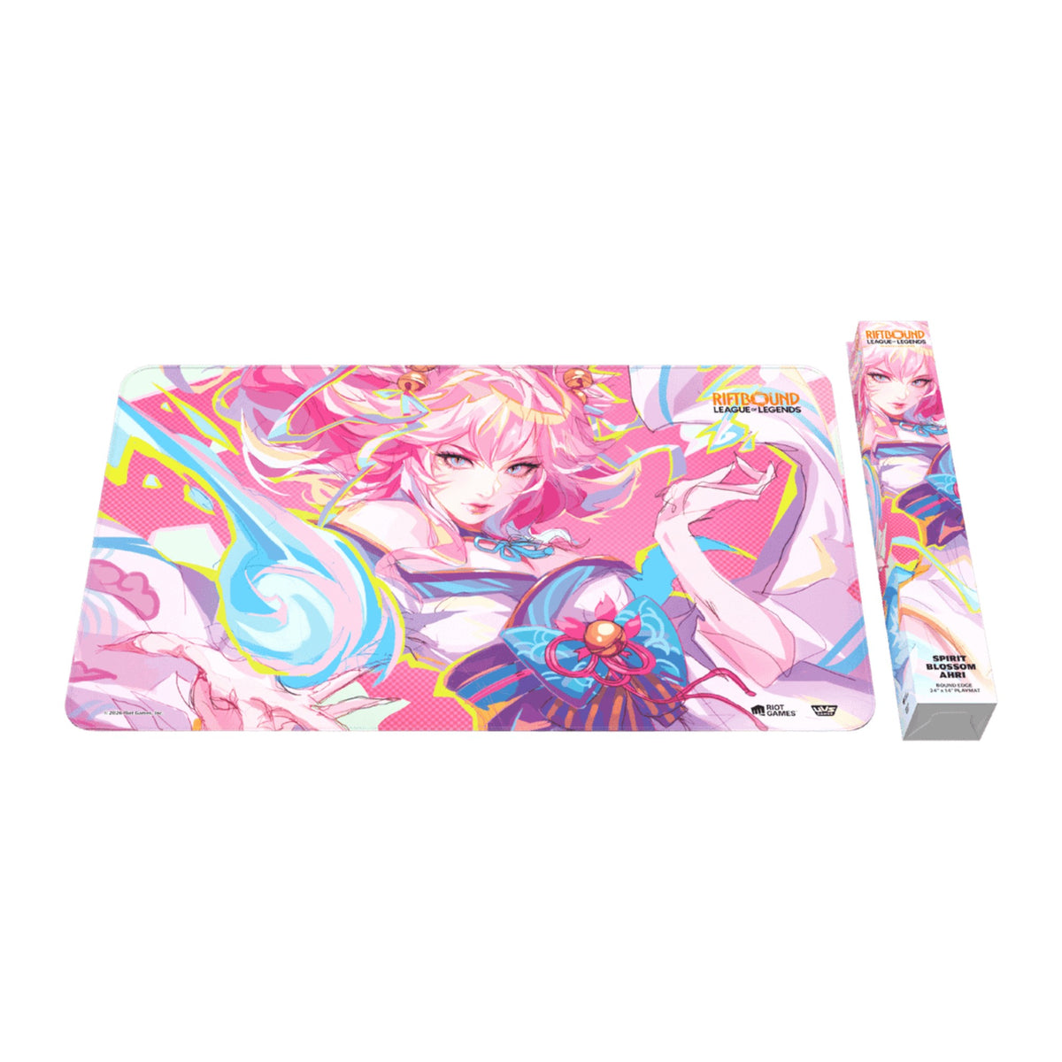 Riftbound Spiritforged Playmat, arte Spirit Blossom Ahri