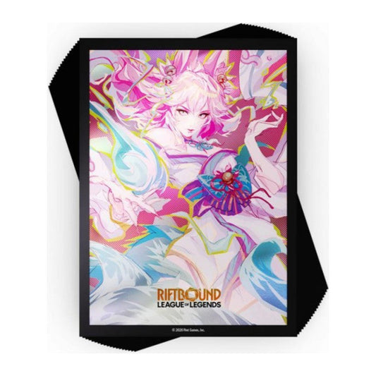 Riftbound Spiritforged Spirit Blossom Art Sleeves (100), arte Ahri