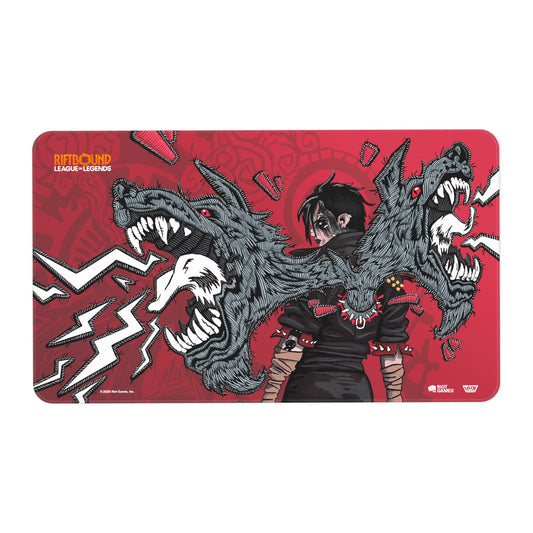 Riftbound Unleashed Playmat, arte Vi, Piltover Enforcer