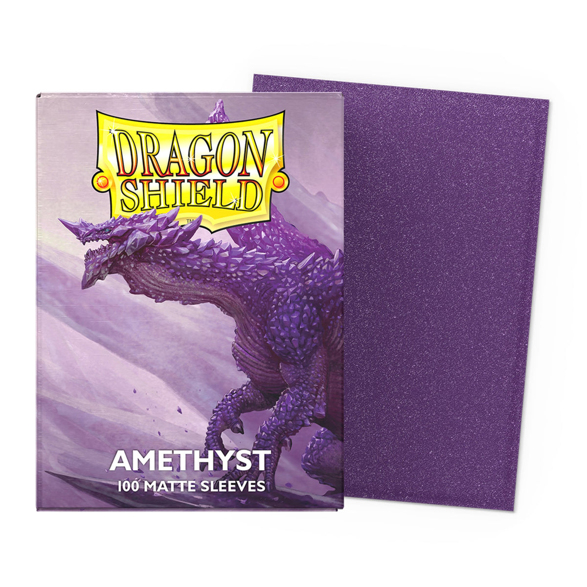 Dragon Shield Matte Sleeves Standard (100), cor Amethyst