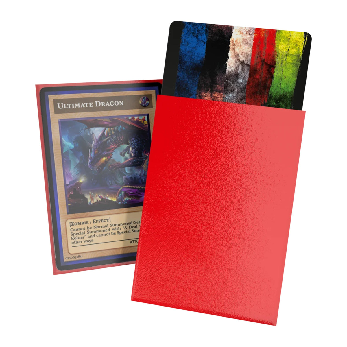 Ultimate Guard Cortex Sleeves Japanese Size Matte (60), cor vermelha