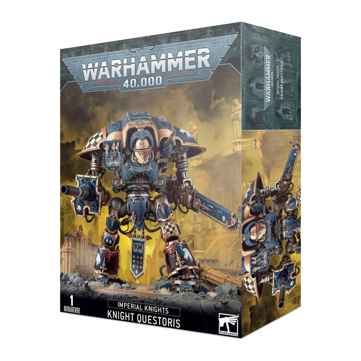 Caixa de miniaturas Warhammer 40.000: Imperial Knights Knight Questoris