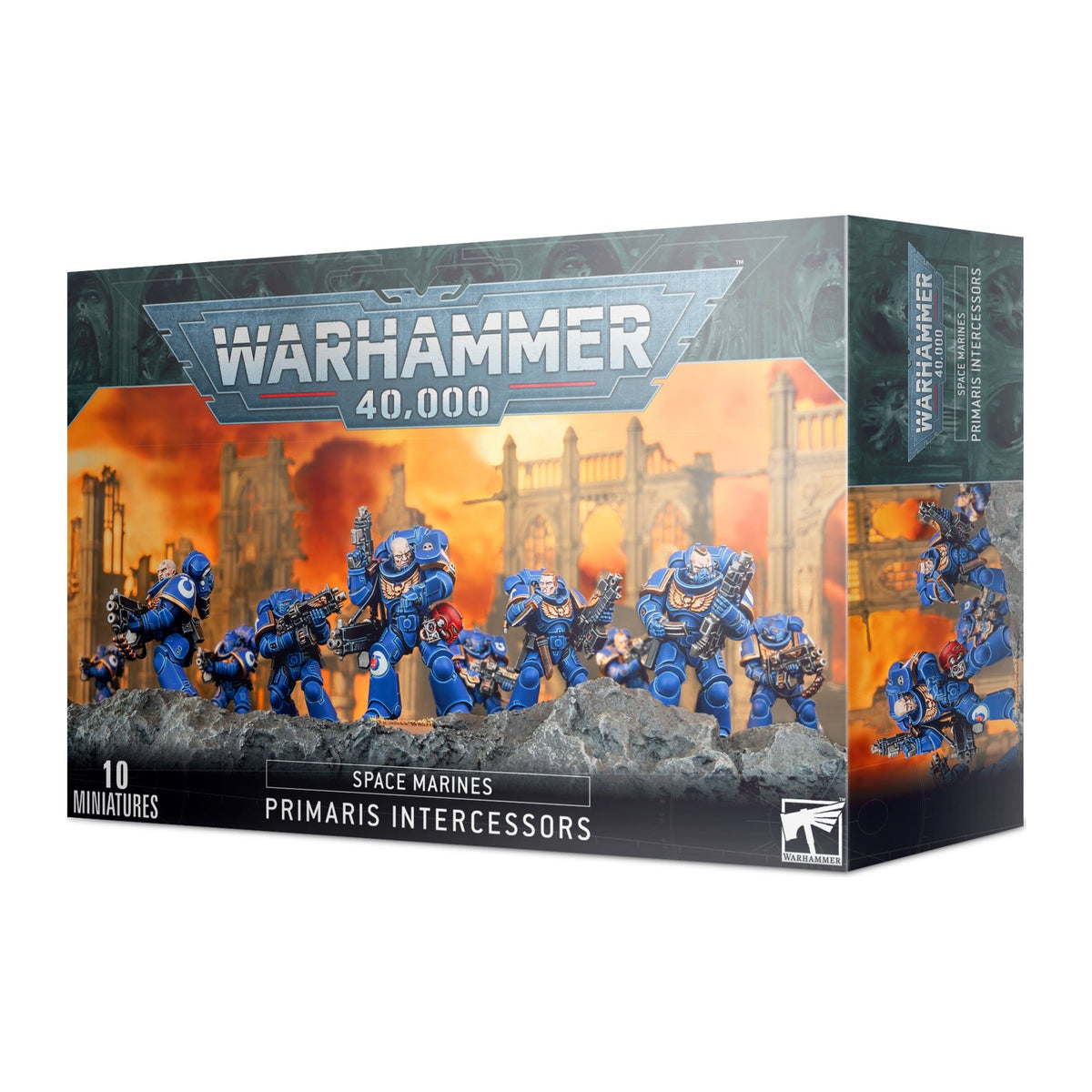 Caixa de miniaturas Warhammer 40.000: Space Marines Primaris Intercessors