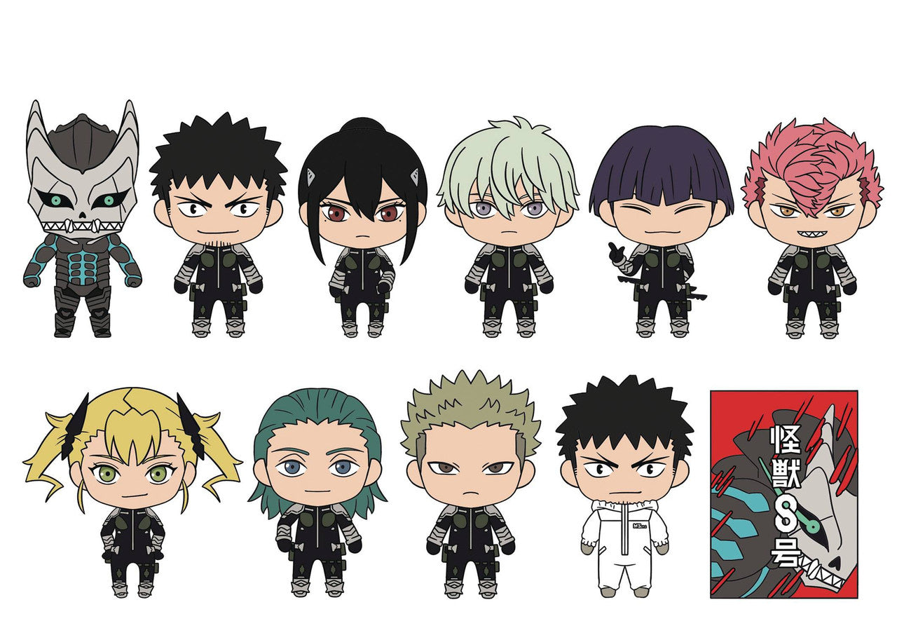 Kaiju No. 8 Charm 3D PVC Bag Clips Series 1