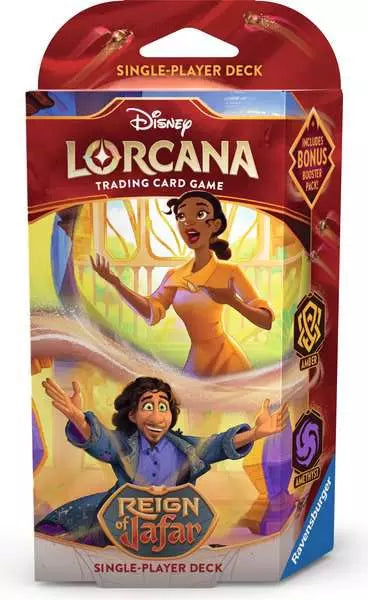 Disney Lorcana Reign of Jafar Starter Deck EN S8- Amber / Amethyst