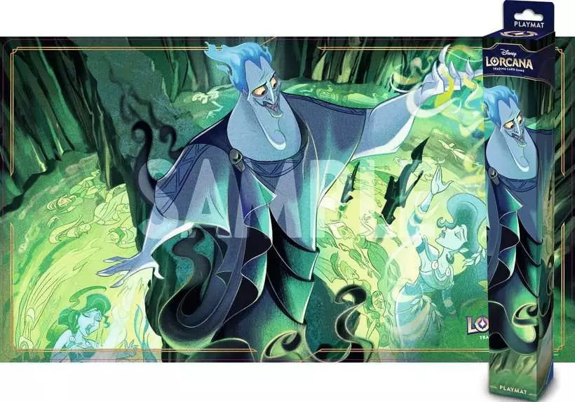 Disney Lorcana Reign of Jafar Playmat Hades Double