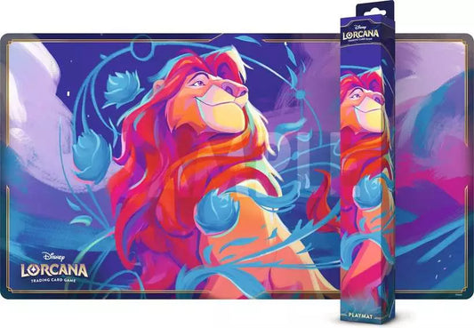 Disney Lorcana Fabled Playmat Mufasa Ruler of Pride Rock S9
