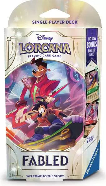 Disney Lorcana Fabled Starter Deck EN S9 - Emerald/ Ruby