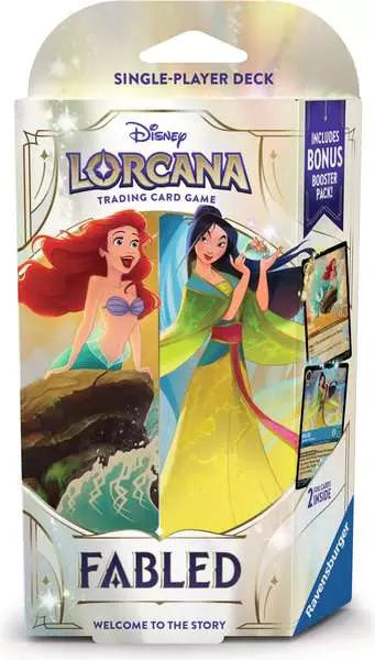 Disney Lorcana Fabled Starter Deck EN S9 - Amber / Saphire