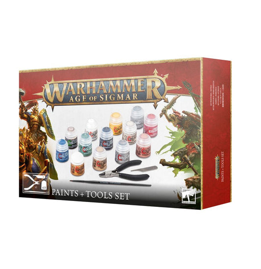 WARHAMMER TO PAINTS+TOOLS SET