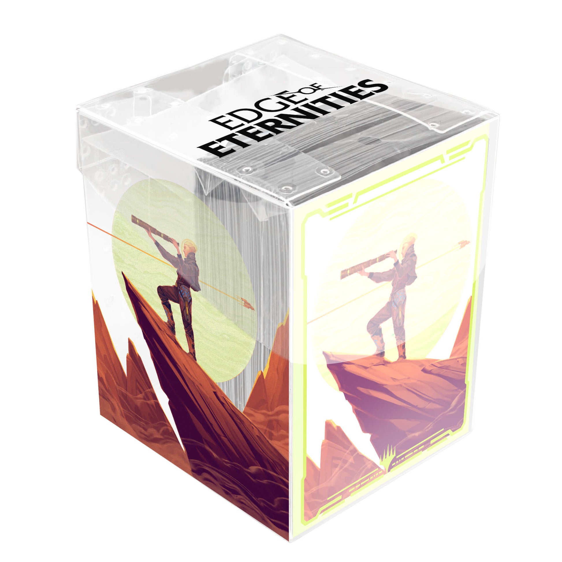 Fundas Standard (100 unidades) Clear Box Key Character Mythic Edge of Eternities Magic The Gathering - Ultra Pro