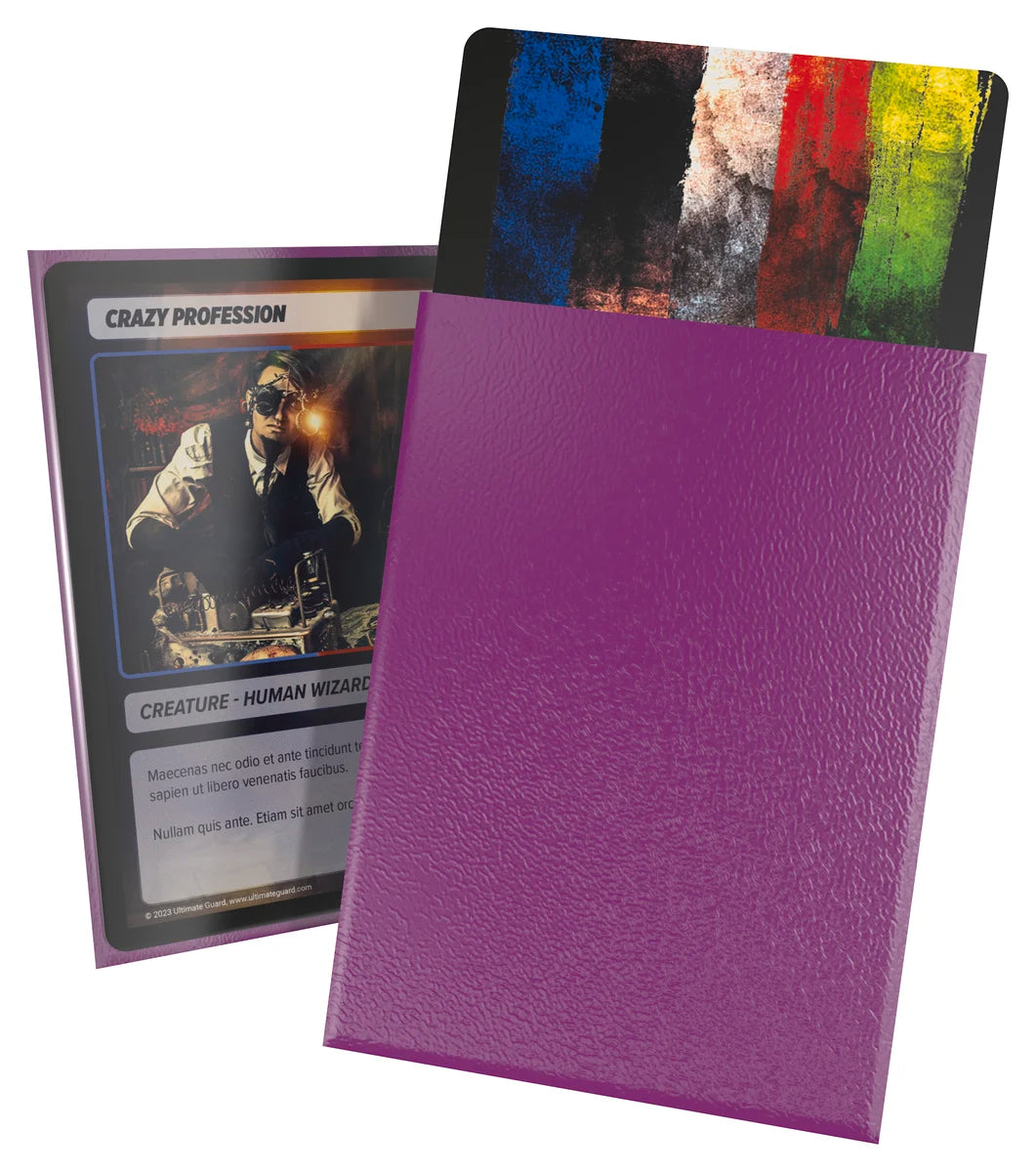 UGD011161 Ultimate Guard Cortex Sleeves Standard Size Matte Purple (100)