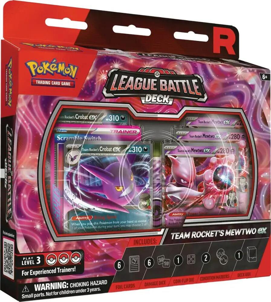 Pokémon League Battle Deck - Team Rocket’s Mewtwo EX