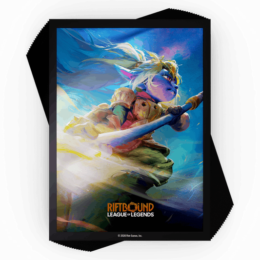Riftbound: League of Legends TCG - Unleashed Art Sleeves: Poppy, Keeper of the Hammer