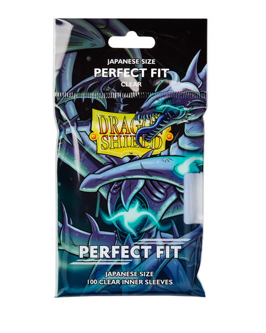 Fundas Small 59mm x 86mm Japanese Perfect Fit Transparente (100 fundas) Dragon Shield.