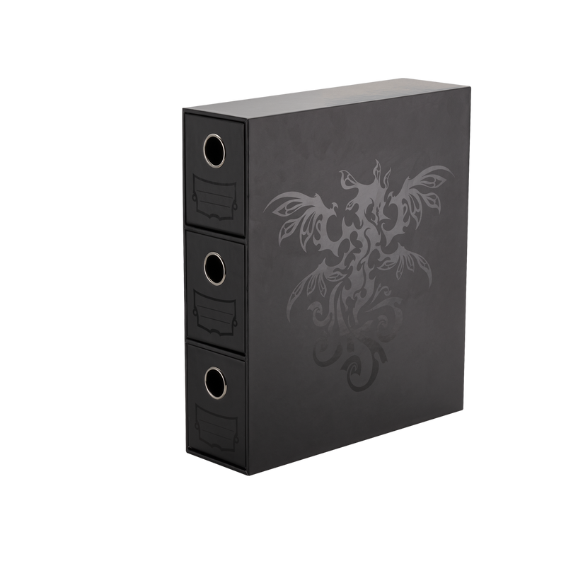 AT-33700 Dragon Shield Fortress Card Drawers - Black