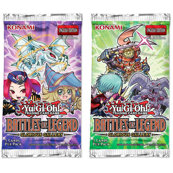 YGO Battles of Legend Glorious Gallery Booster EN