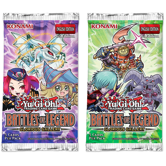 YGO Battles of Legend Glorious Gallery Booster EN
