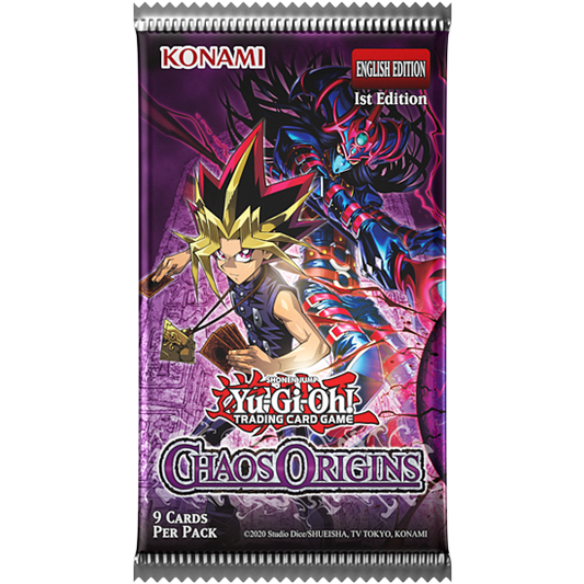 YGO Chaos Origins Booster EN