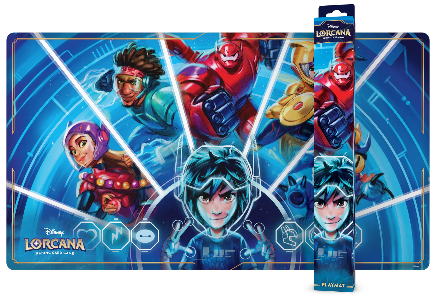 Disney Lorcana Playmat B - Big Hero 6 - Archazia's Island Set 7 EN
